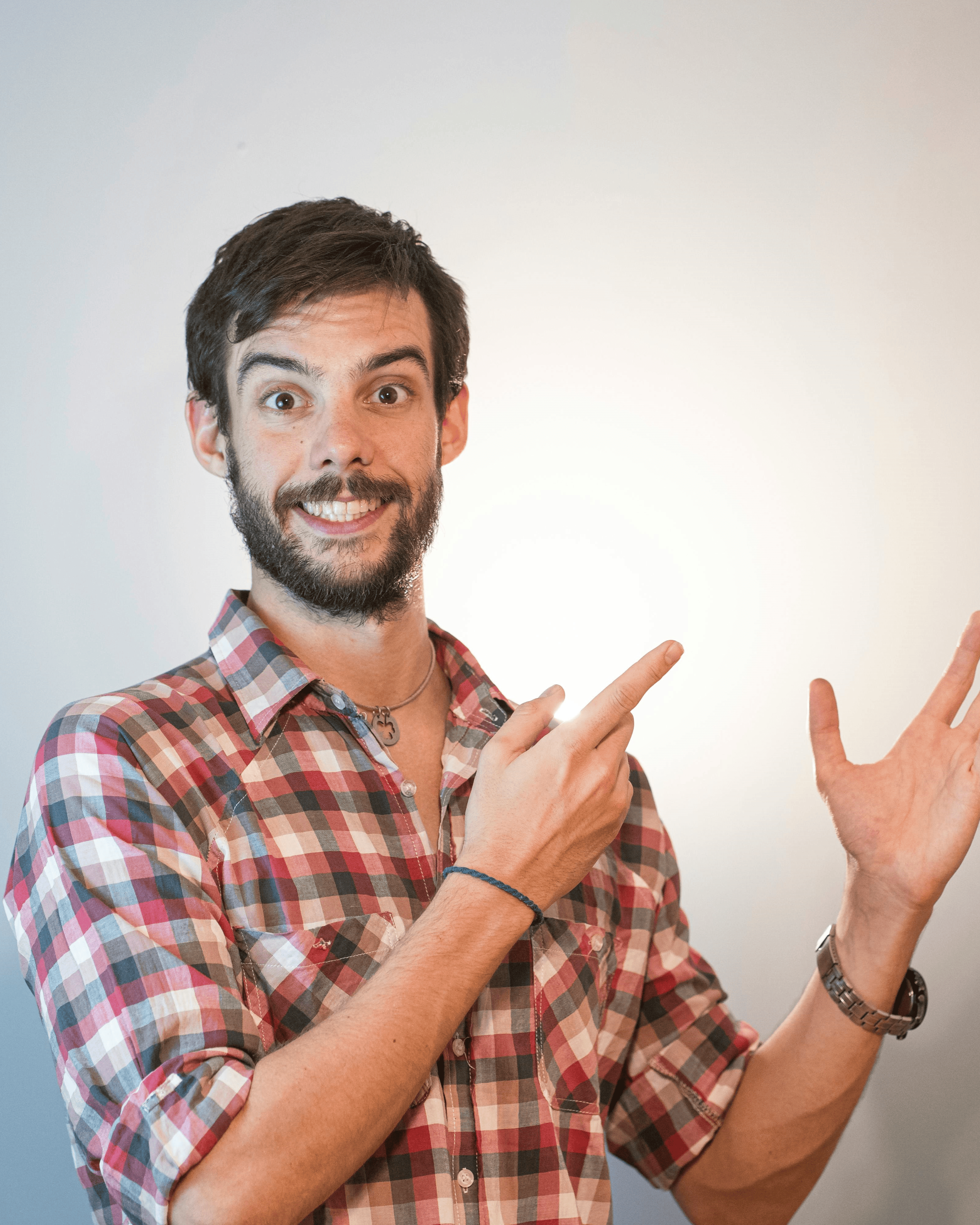 Men's Checkered Button-Down Shirt for a Stylish Look